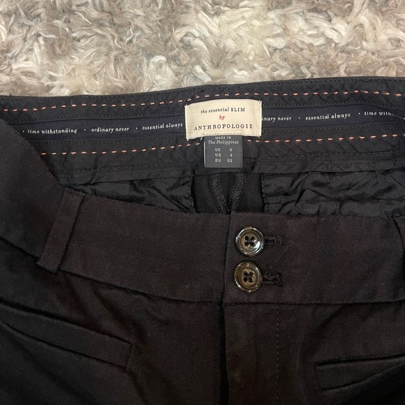 Anthropologie Essential Slim Trousers - Picture 5 of 6